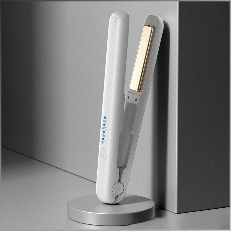 Electric Curling Iron Multi-power Supply Type Usb Charging Hairpin Anti-scald Reduced Heat Loss