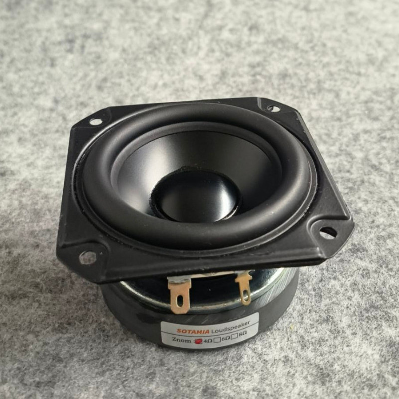 SOTAMIA 1Pcs 3 Polegada Alto-Falantes De Gama Completa 4 Ohm 40 Watt Hifi Música Power Som Falante DIY Bluetooth Central