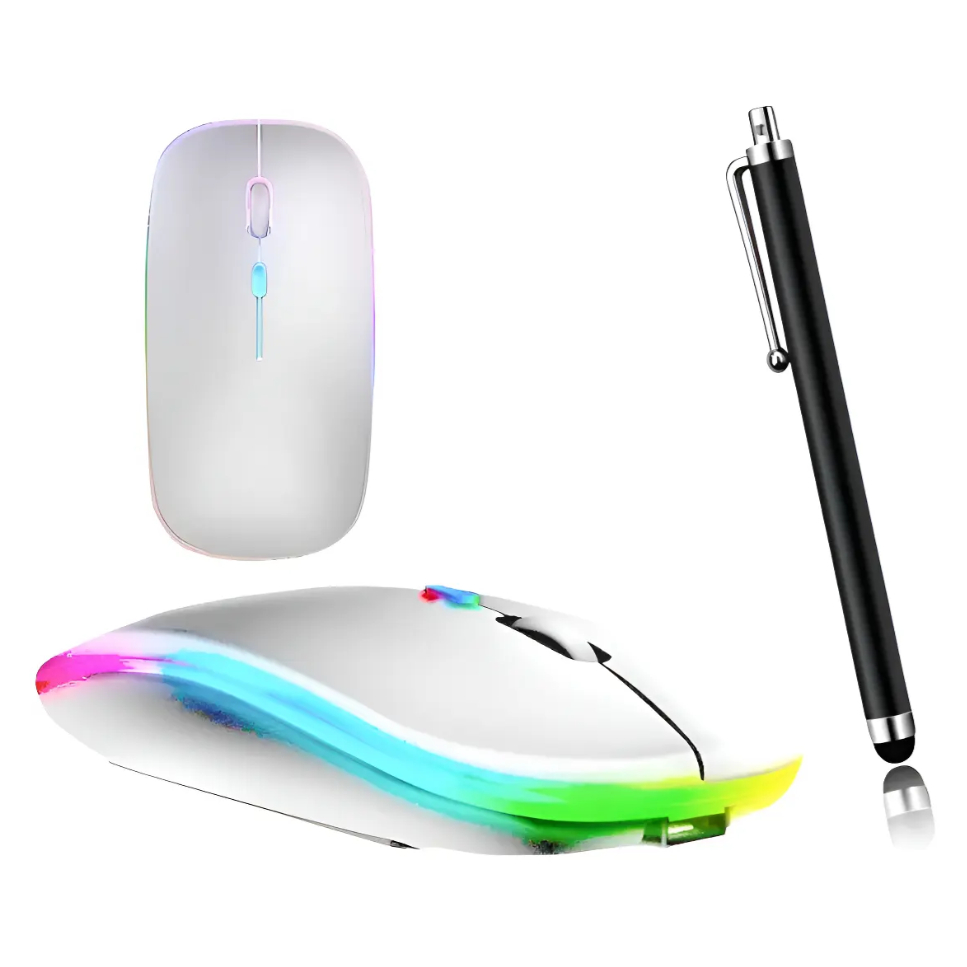 Mouse Bluetooth P/ Tab Lenovo K10c + Caneta Touch