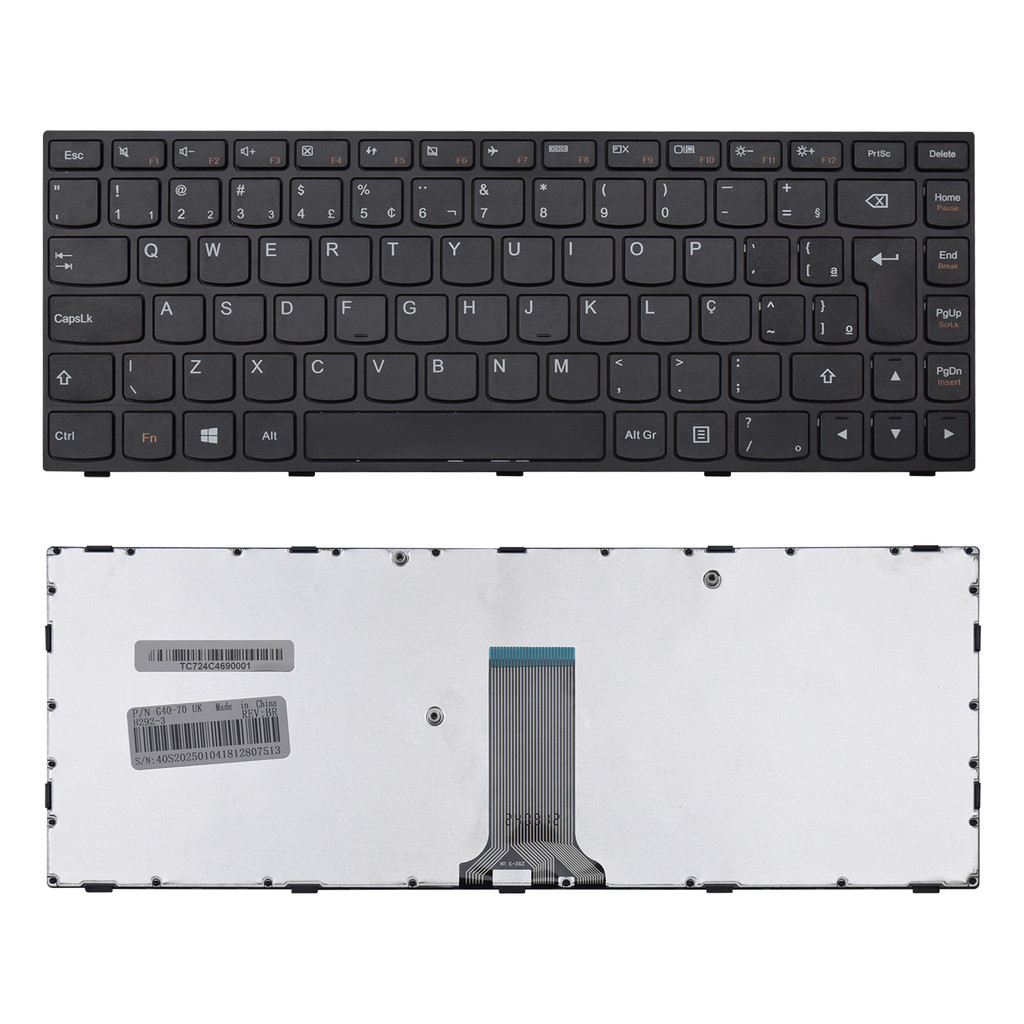 Teclado para Notebook Lenovo G Series G40-70 ABNT2