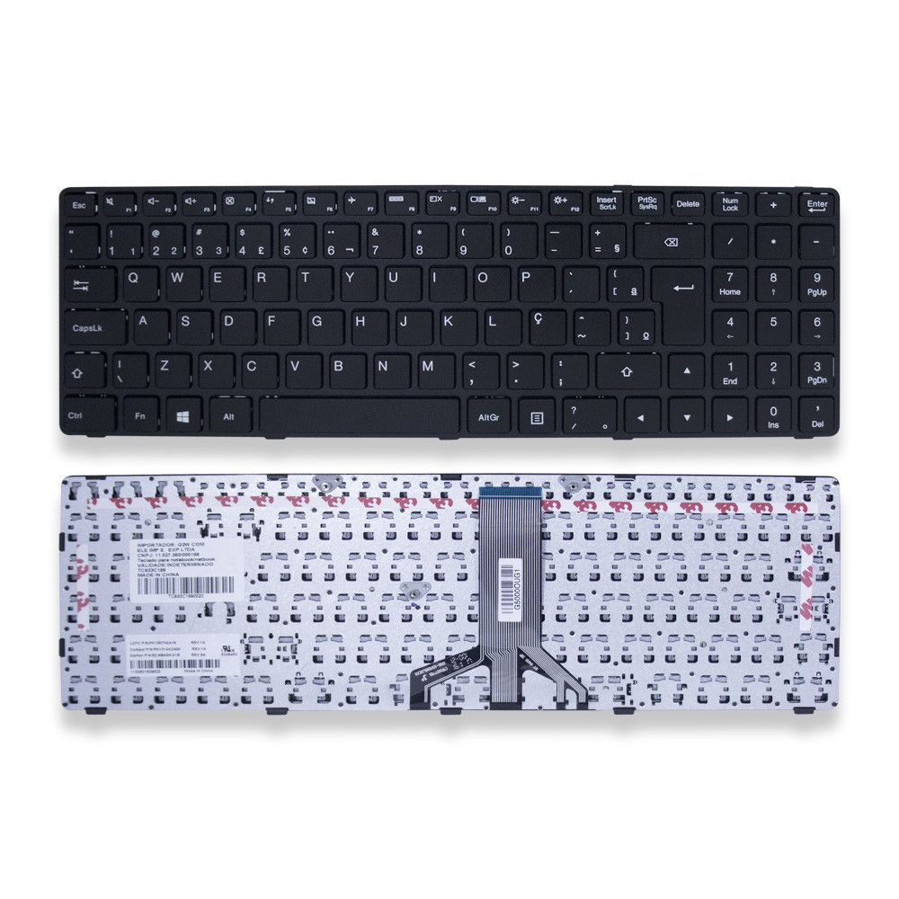 Teclado para Notebook Lenovo Ideapad 100-14IBY-15IBD