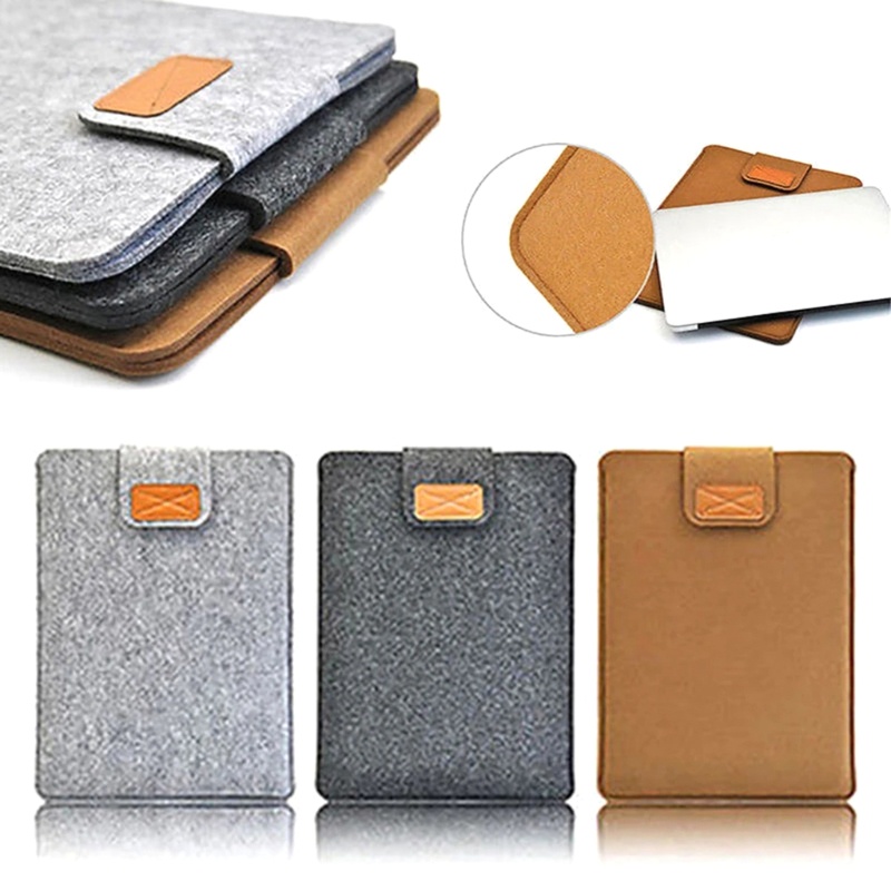 KOKO Laptop Sleeve Felt Case Organizadores Pastas Para 11 13 15 Polegadas