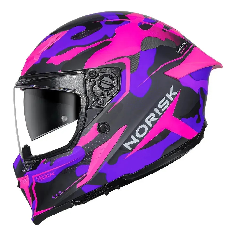 CAPACETE NORISK ROCK TACTICAL ROSA