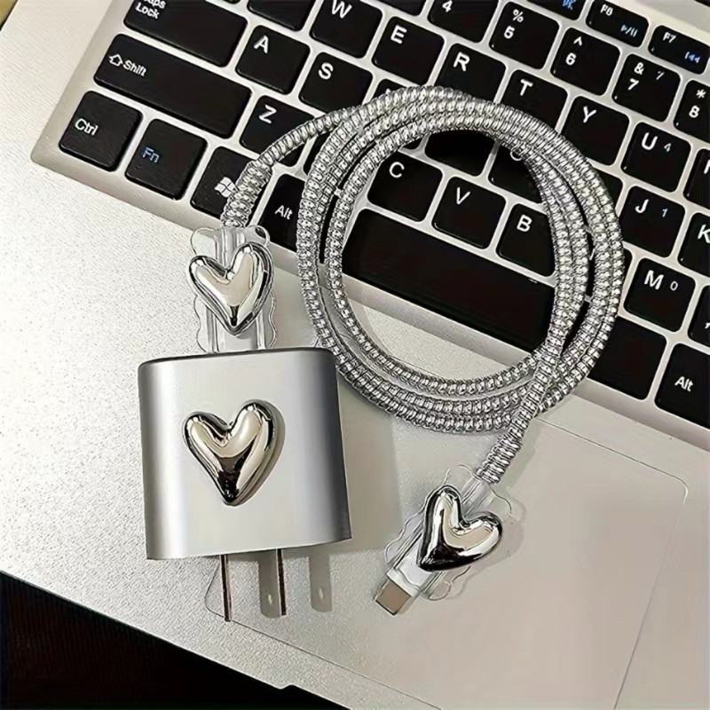 Capa Protetora Carregador IPhone  Bonito USB / USB-C Protetor De Fio Telefônico Para iPhone 11 12 13 14 15 Pro Max 