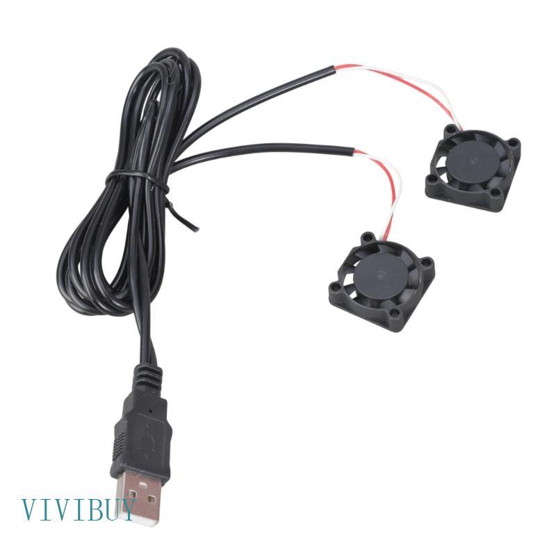 VIVI Fast Speed Two Ventilador Resfriamento USB Para Radiador Eletrônico Impressora 3D RPi