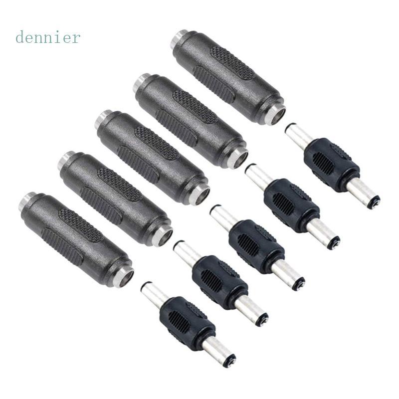 Den Long Type DC5 5x2 1mm Conector Fêmea Para Laptop LED Light Power