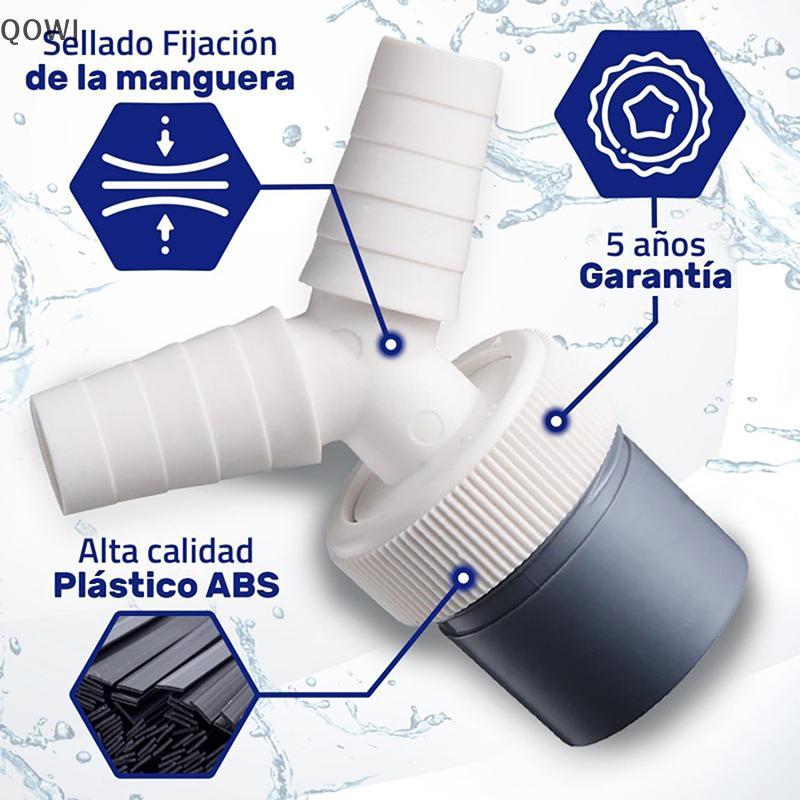 qo Dishwasher Drain Adapter Connector Two In One Three-Way Hose Converter
