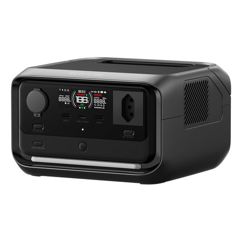 Ecoflow River 3 Plus 286wh 600w 127v - Estação De Energia Portátil Nobreak Gerador Solar