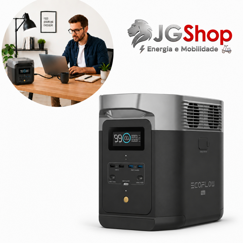 Ecoflow Delta 2 1024wh Estação De Energia Portátil Gerador Solar 1800w 2400w Xboost 220v