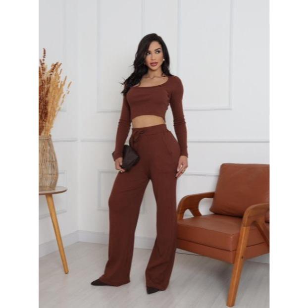 Conjunto 2 Peças Outono/Inverno - Estilo High Street Minimalis