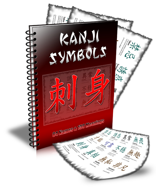 Kanji Symbols Book