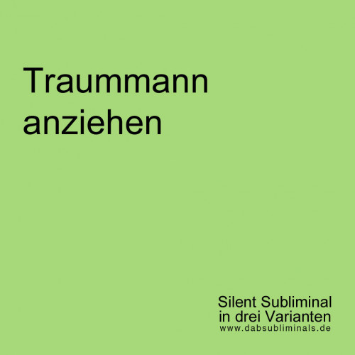 Traummann anziehen