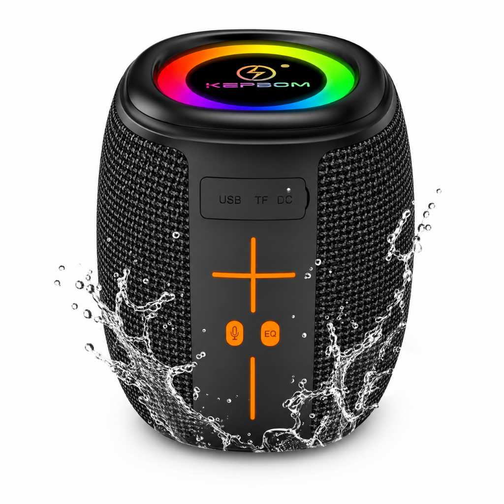 Caixa de Som Bluetooth 50w Original Kapbom Resistente a Água Ka-8596