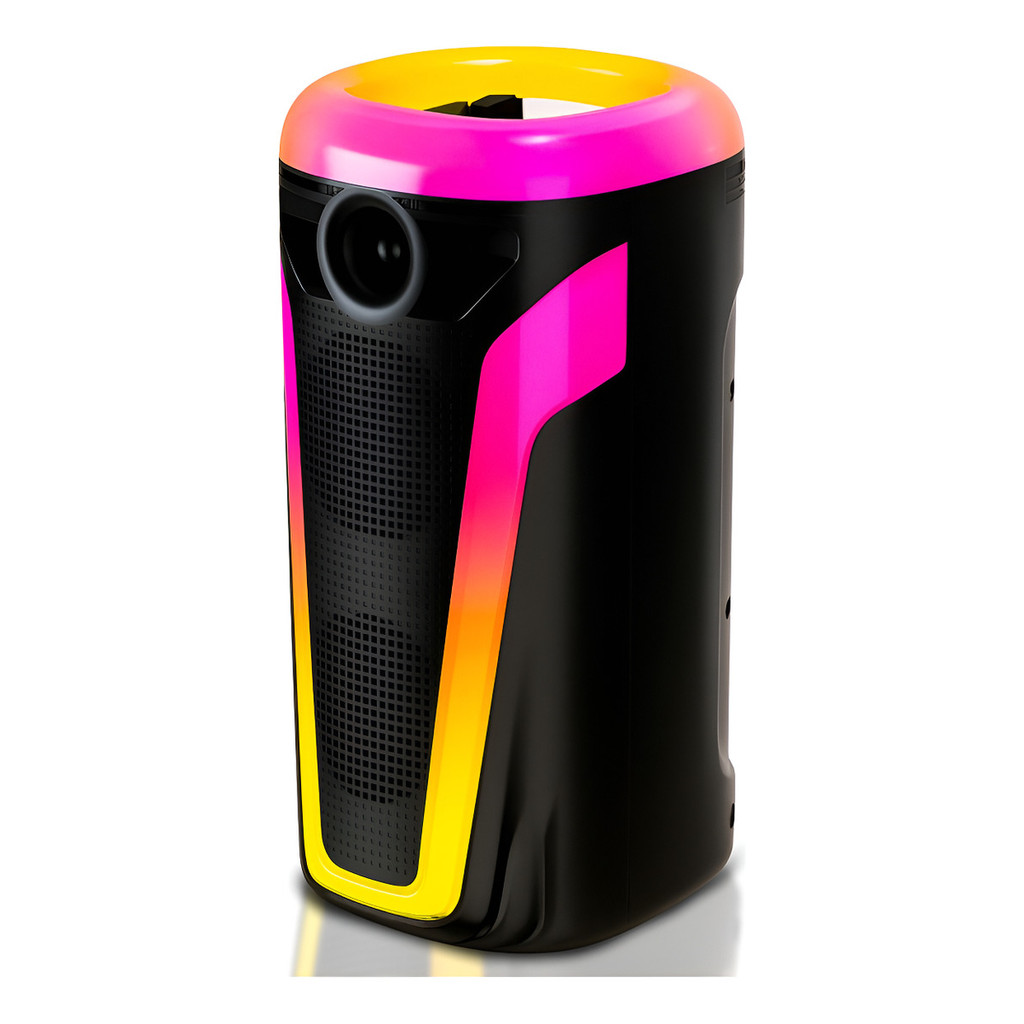 Caixa de Som Bluetooth 50W Xtrad XDG-149 LED RGB TWS USB FM Microfone Portátil