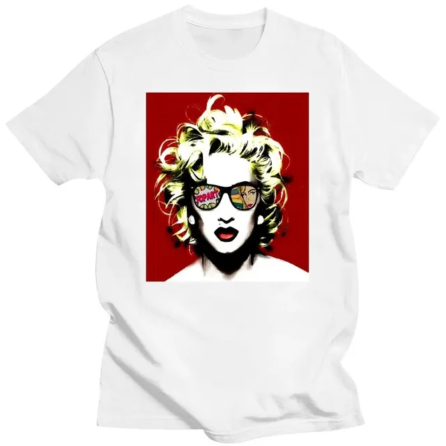 Camiseta T-Shirt Básica Madonna Singer Música Pop Rock Retro Vintage Camisa Unissex