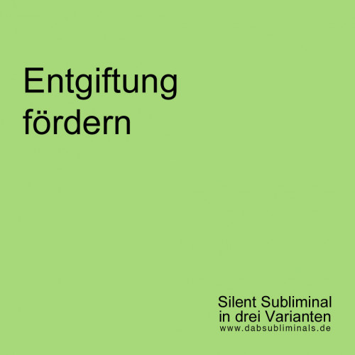 Entgiftung fördern