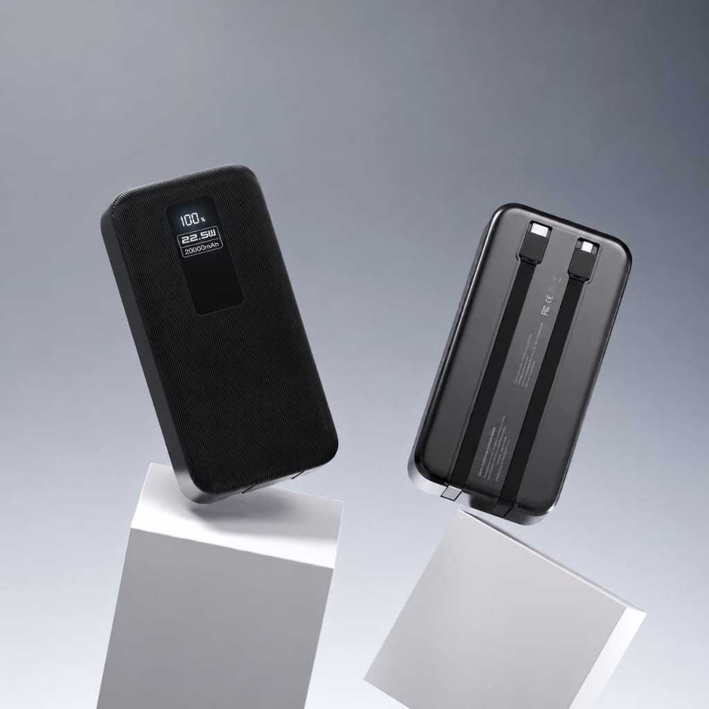 Power Bank 20.000mAh Coibeu Fast Charge - Autonomia de 80h e 22.2W de Potencia
