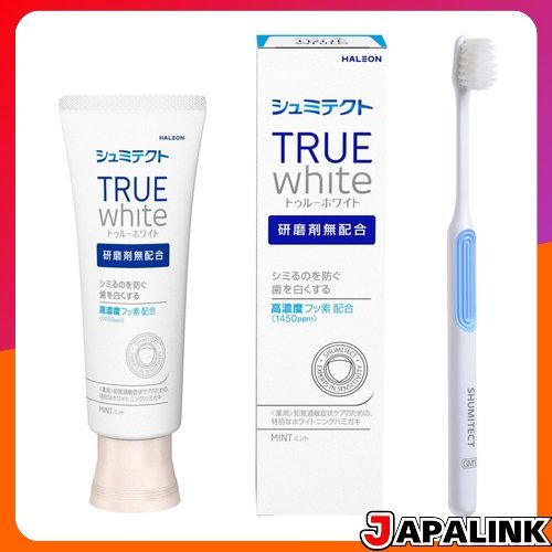 [Produto quase farmacêutico] Creme dental Shumitect True White para dentes sensíveis, alta concentração de flúor (1450