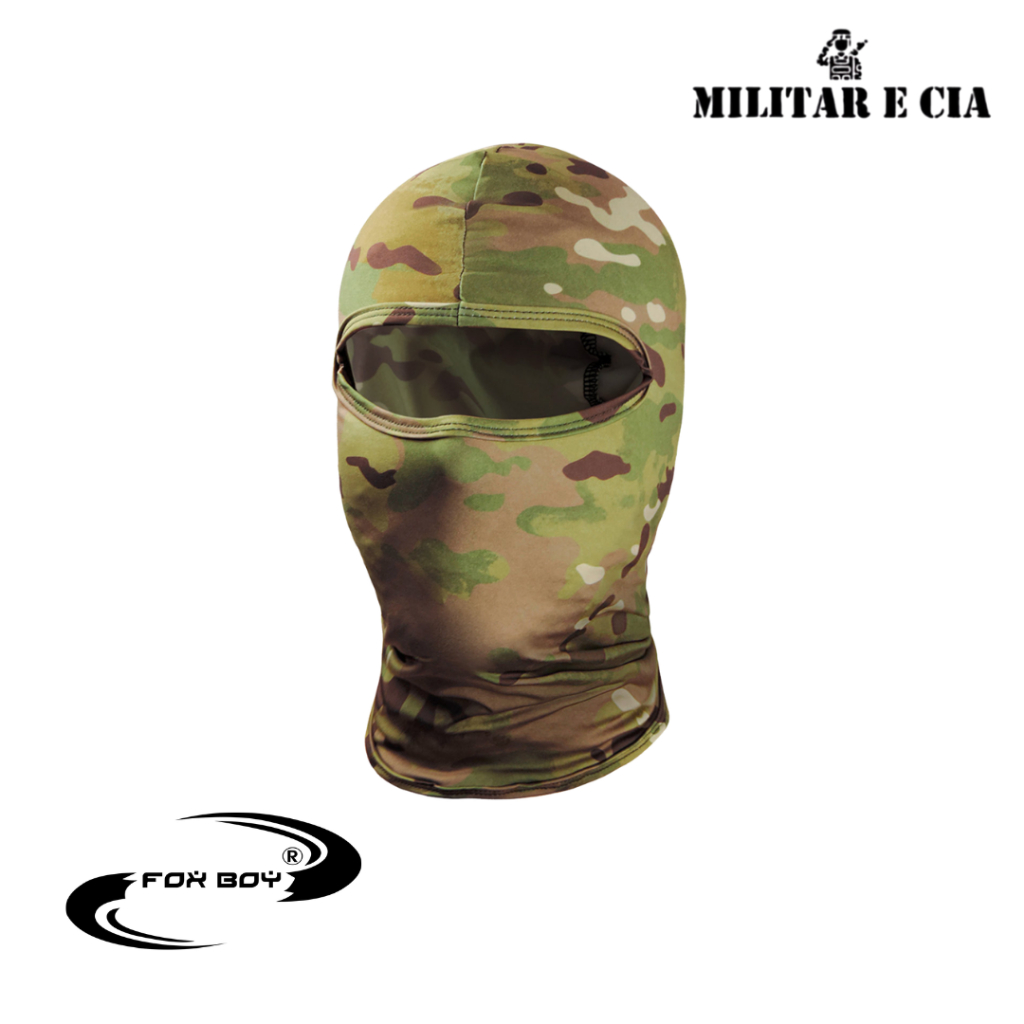 Balaclava Tática Ninja – Uso Militar, Airsoft e Moto