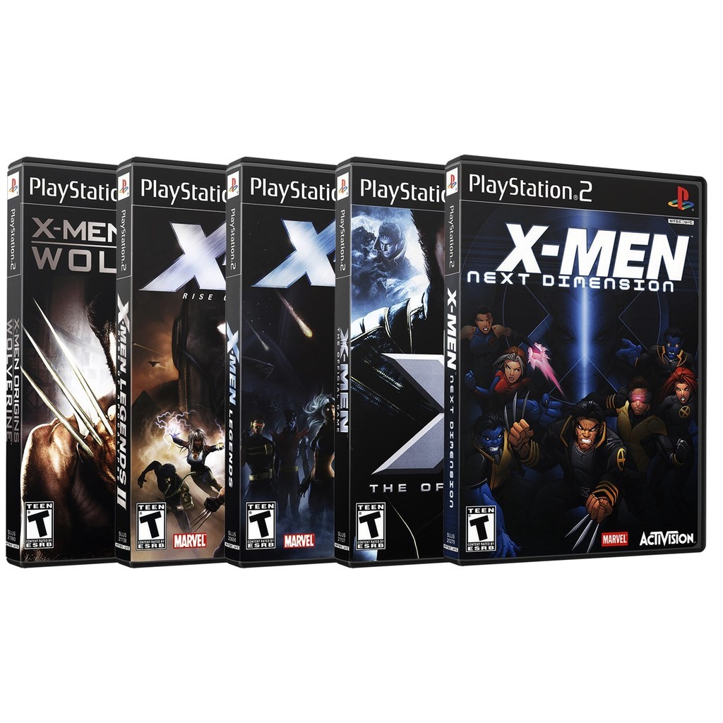 Coleção X-Men (5 Jogos) - PS2