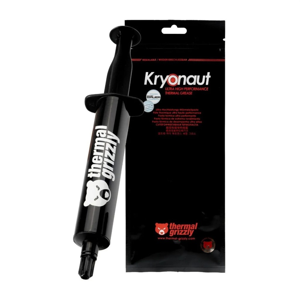 Pasta Térmica Thermal Grizzly Kryonaut  37g Notebook Processador Placa Vídeo CPU GPU Xbox PS3 PS4
