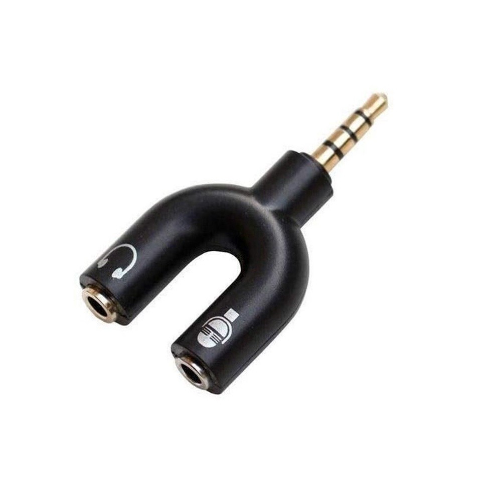 Mini Adaptador Y P2 P3 - Fone E Microfone Xbox Ps4 Ps5 0