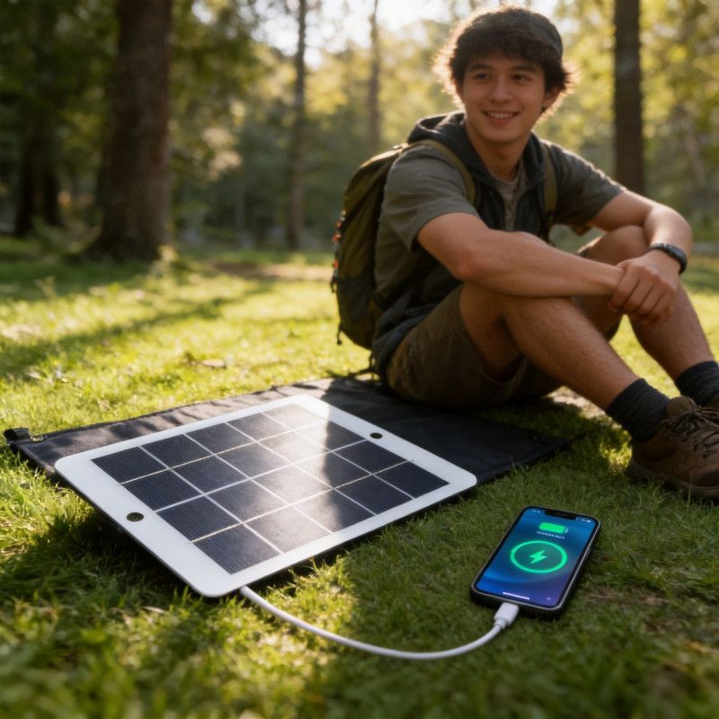 Novo Painel de carregamento Solar de silício monocristalino regulador de tensão de bateria fotovoltaica ao ar livre