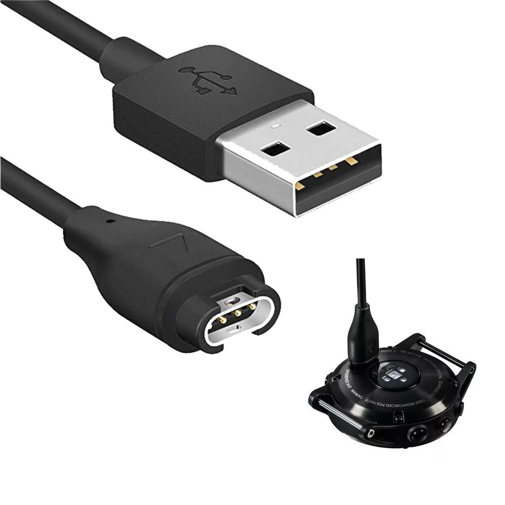 Cabo Carregador Para Relogio Smartwatch Garmim Fenix 5 6x Pro Solar 5x Plus 935 Vivoactive 3