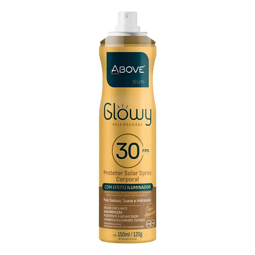 Protetor Solar Iluminador Brilho Cintilante Glowy Fps 30