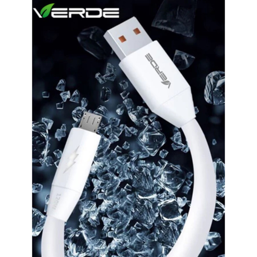 Cabo Micro Usb V8 120W 6MM Super Charge Turbo Para Celular SJX-515-V8