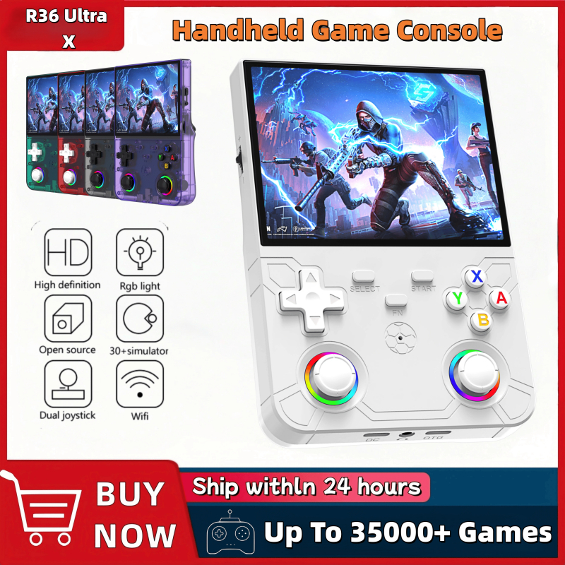 R36 Ultra X Retro Console De Jogos Portátil 4.5 