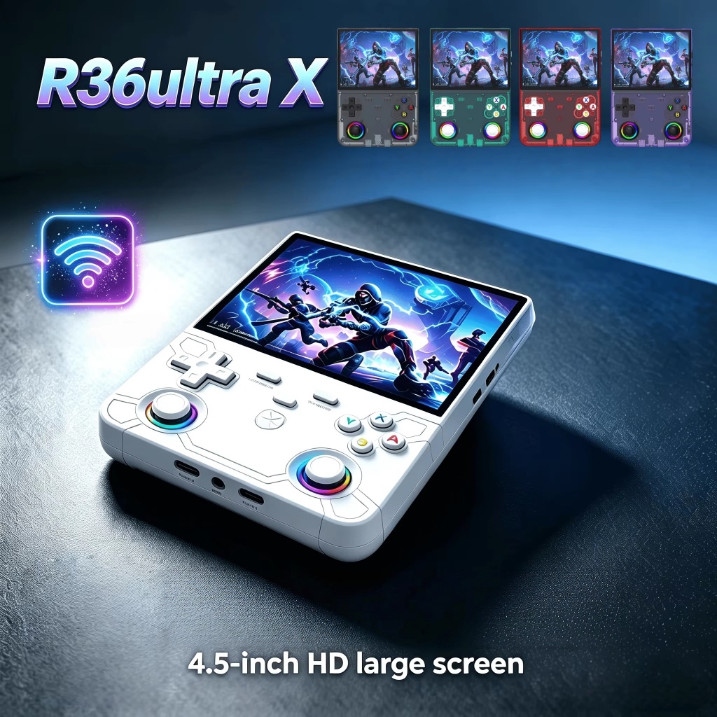 R36 Ultra X Retro Console De Jogos Portátil 4.5 