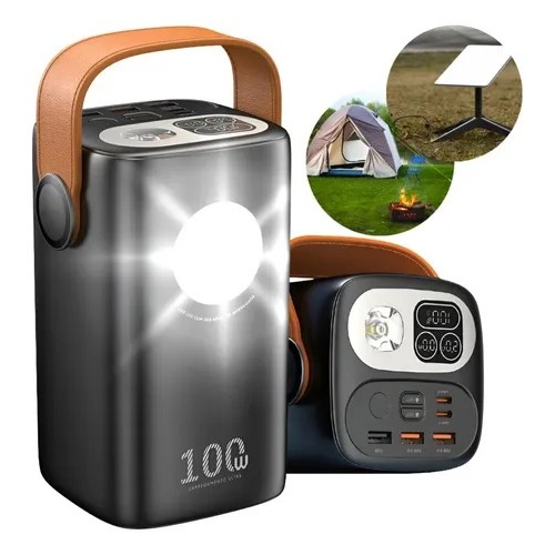 Power Bank 60000mAh Portátil C/ Lanterna Tipo C USB 3.0 | Carregador Rápido