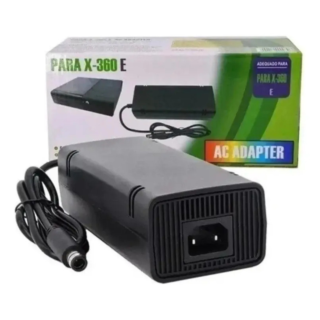 Fonte Compatível Xbox 360 Super Slim Bivolt 1 Pino 110/220v Voltagem De Entrada 110v/220v (bivolt)