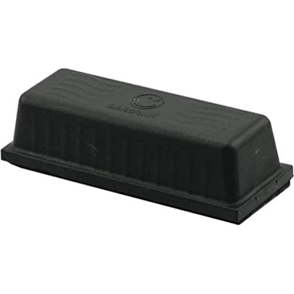 Apagador Quadro Branco Base Plástico Preto Pct Com 06