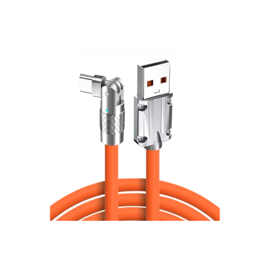 Cabo USB, Tipo C, 120W, 7A, Super Fast Charge, Cabo de Silicone CUTC7A