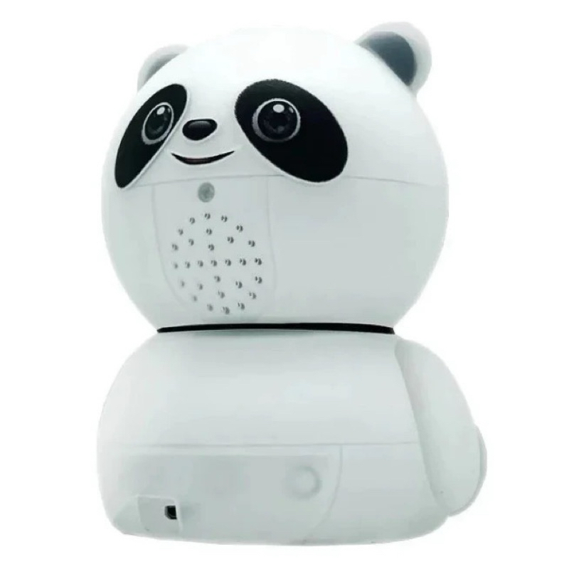 Câmera Portátil IP Inteligente panorâmica 360° Bebê Panda Microfone Alto Falante Câmera HD Wi-Fi