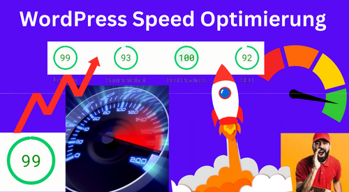 Wordpress-Website 100% Turbo Speed Ladezeitoptimierung