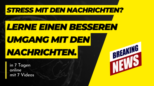Stress mit den Nachrichten