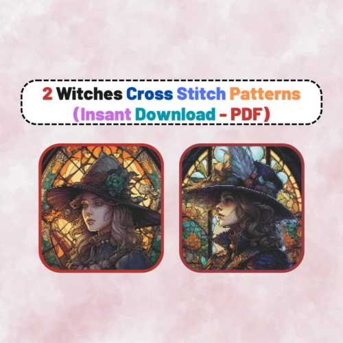 Witches Cross Stitch Patterns