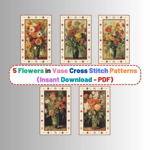 Flowers Cross Stitch Patterns