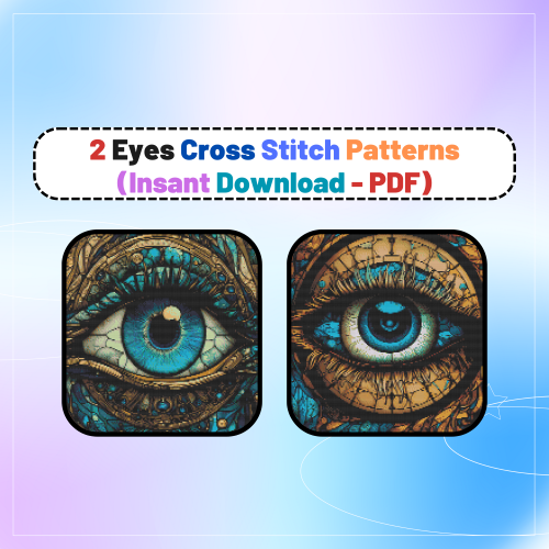 Eyes Cross Stitch Patterns