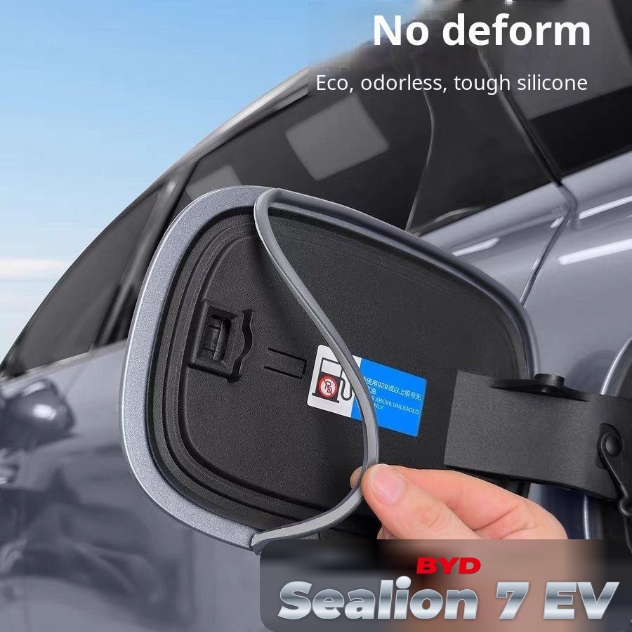 BYD Sealion 7 EV Charging Port Seal Fuel Tank Cap Rainproof Strip Mod Accessory