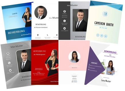 Bewerbungslayouts Bundle