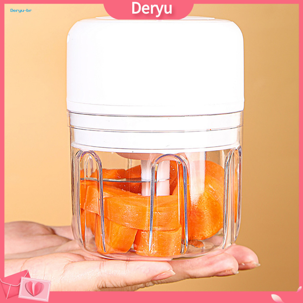 Portable Electric Food Chopper Mini Vegetable Cutter with Type-c Charging Garlic Cordless Processor Stainless for Vegeta