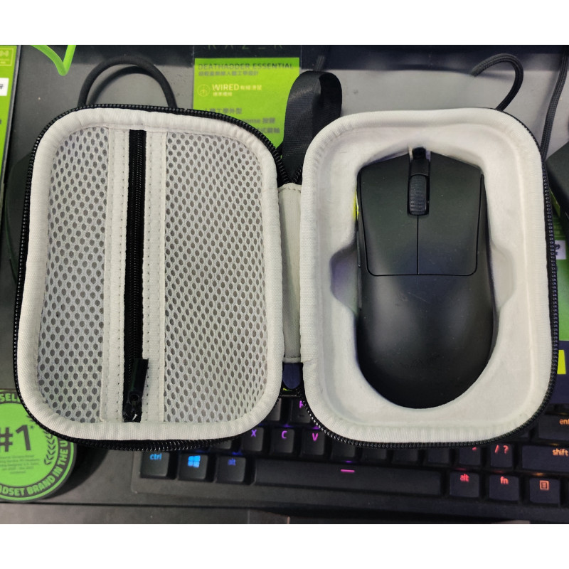Adequado para Razer Viper v4pro Mouse saco de armazenamento v3pro caixa de armazenamento viagem portátil à prova dwaterp