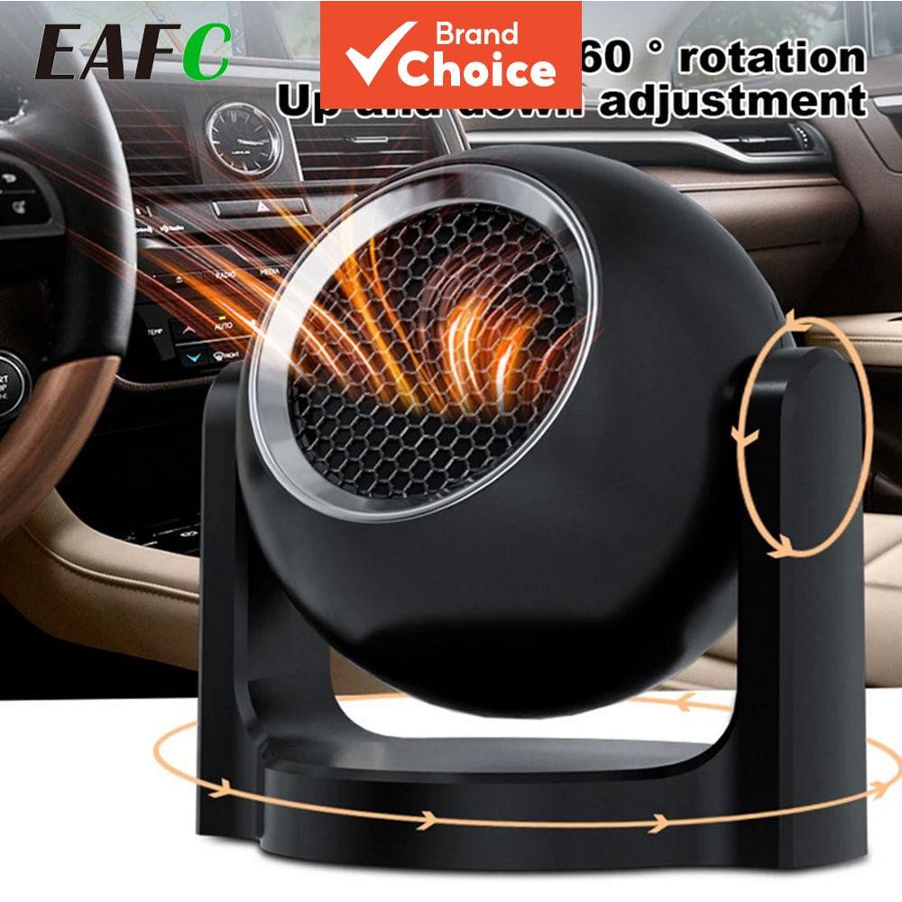 EAFC-12V-24V ‐ Rotatable Portátil Car Aquecedor Defroster Aquecimento Resfriamento Ventilador Secador Climate Control Ac