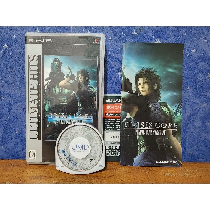 Jogo - Final Fantasy VII 7 Crisis Core - Sony Playstation Portable PSP