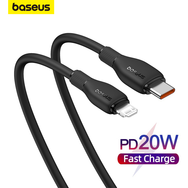 Baseus PD 20W Type-C to Lighting Quick Charge Cable For Phone 12 13 Pro Max
