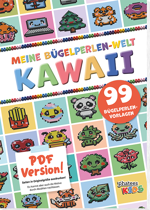 Meine Bügelperlen-Welt – Kawaii: 99 Bügelperlen-Vorlagen